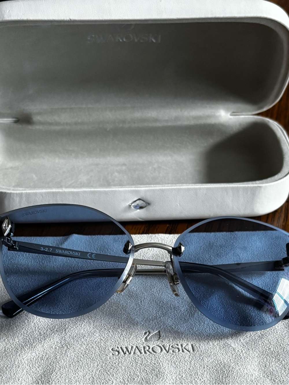 Swarovski Blue Sunglasses